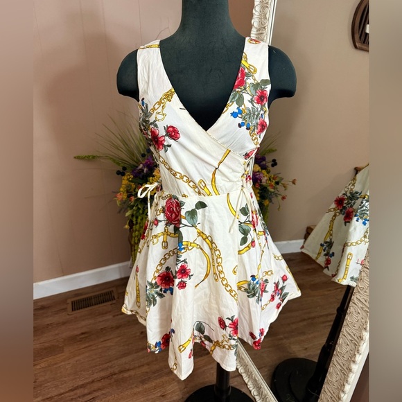 Bailey Blue • Corset Floral Fit and Flare Sun Dress - Picture 8 of 13